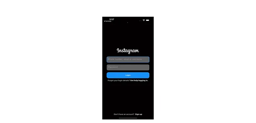 flutter instagram ui